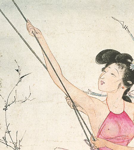 三明-胡也佛的仕女画和最知名的金瓶梅秘戏图
